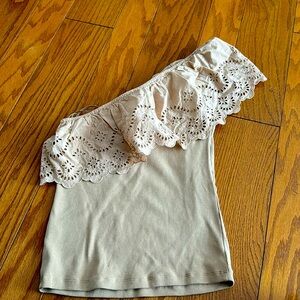 Old Navy One shoulder shirt